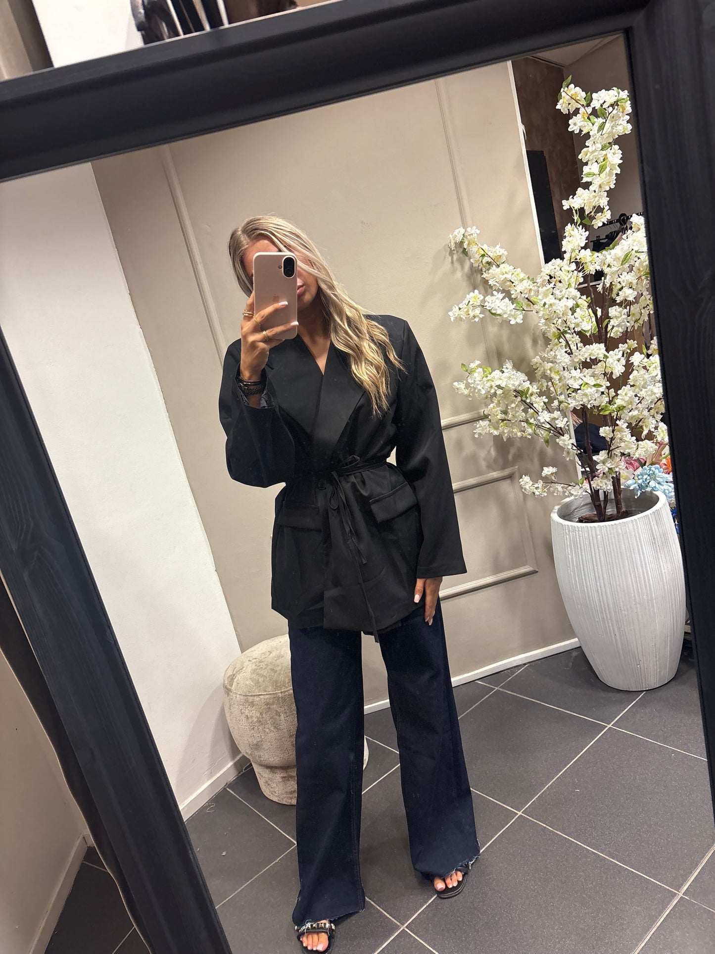 Anouk blazer - Zwart
