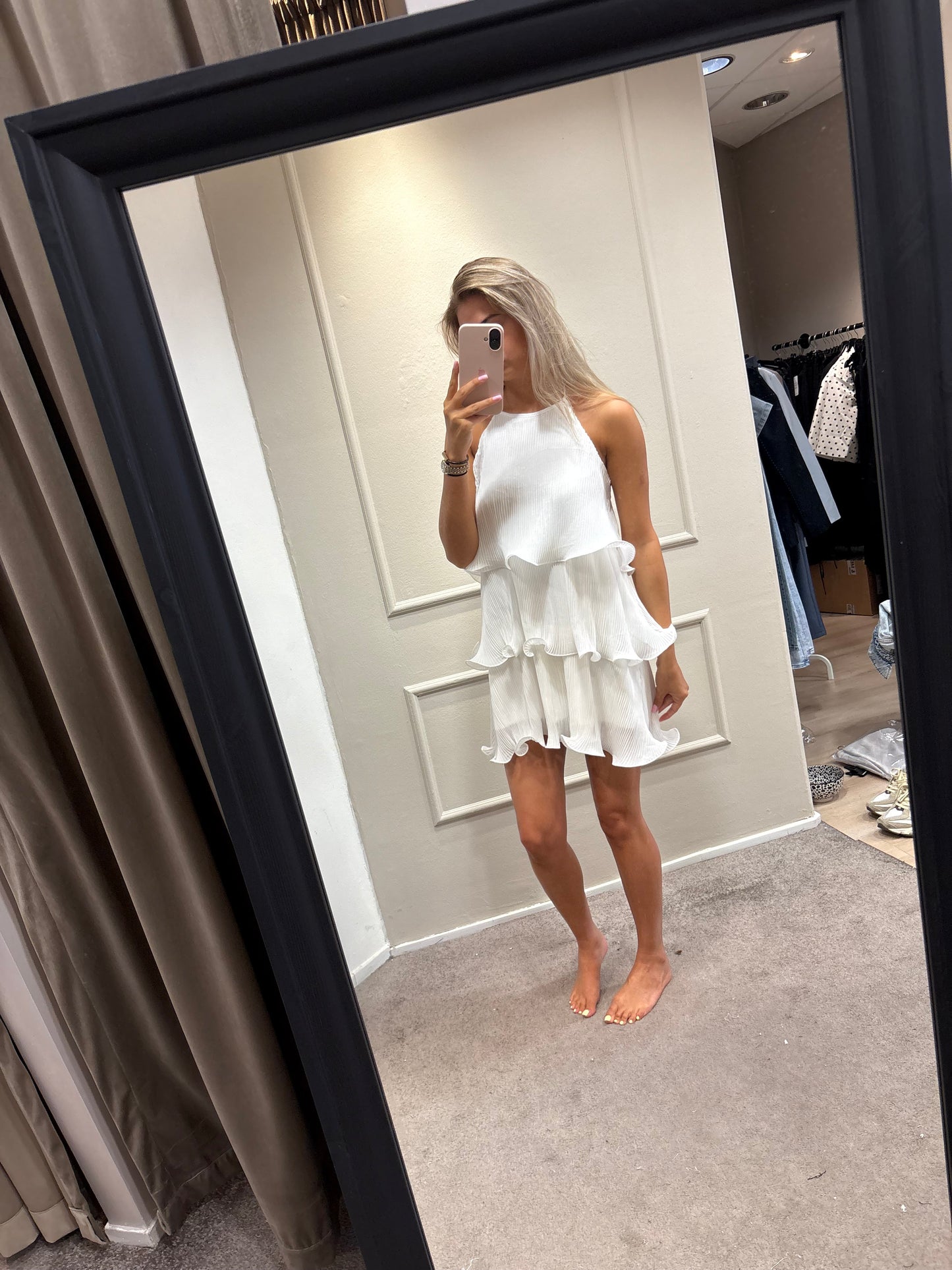 June dress - Wit