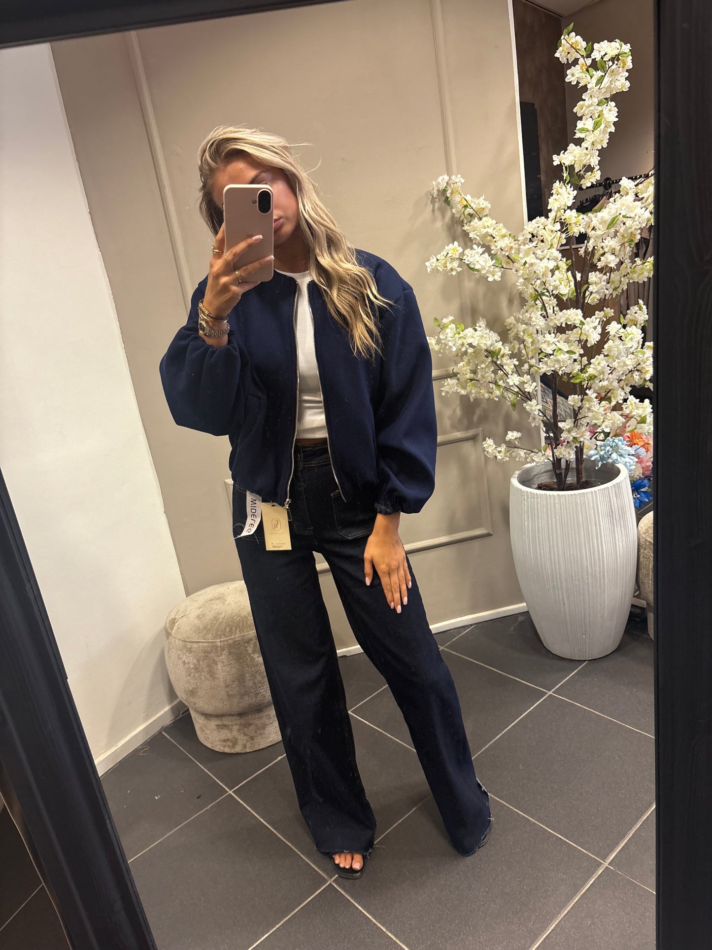 Sas jacket - Donkerblauw