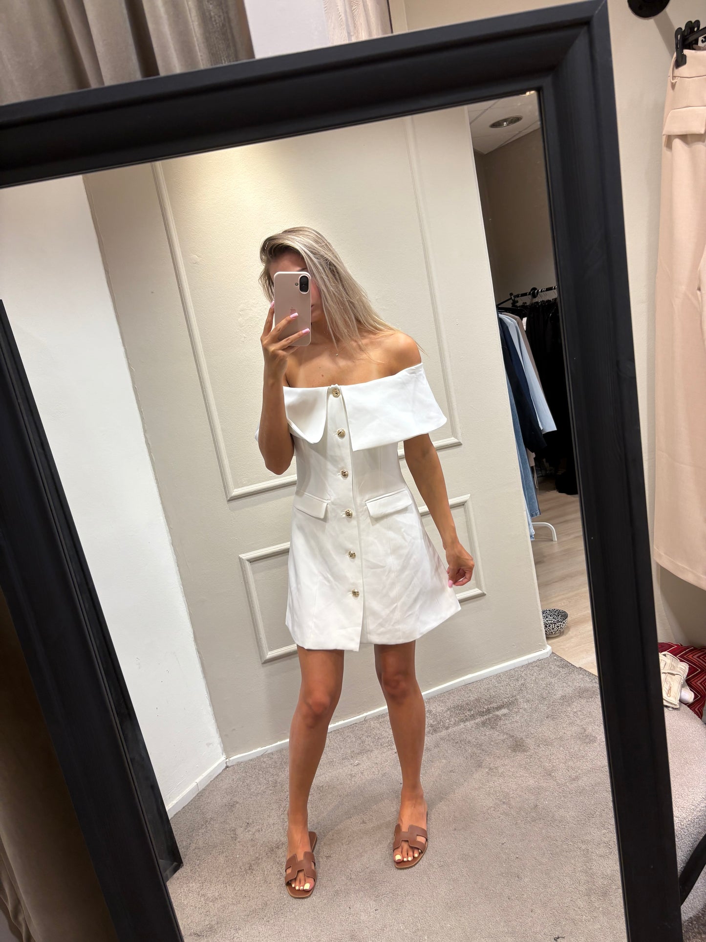 Michelle dress - Wit