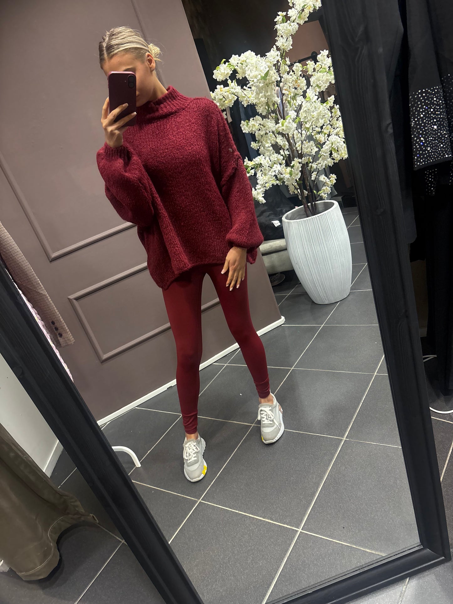 Sophia trui Bordeaux