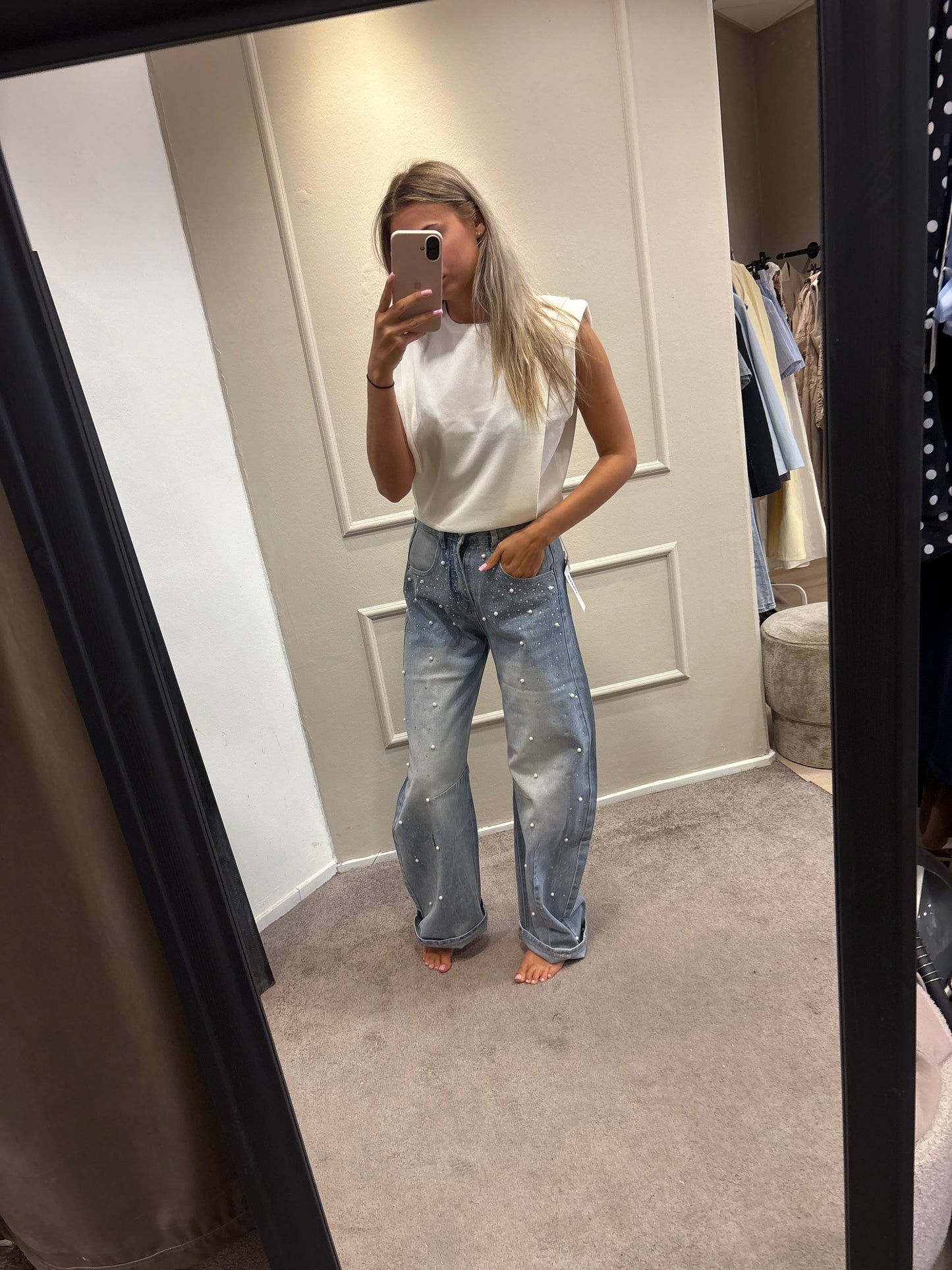 Lina top - Wit