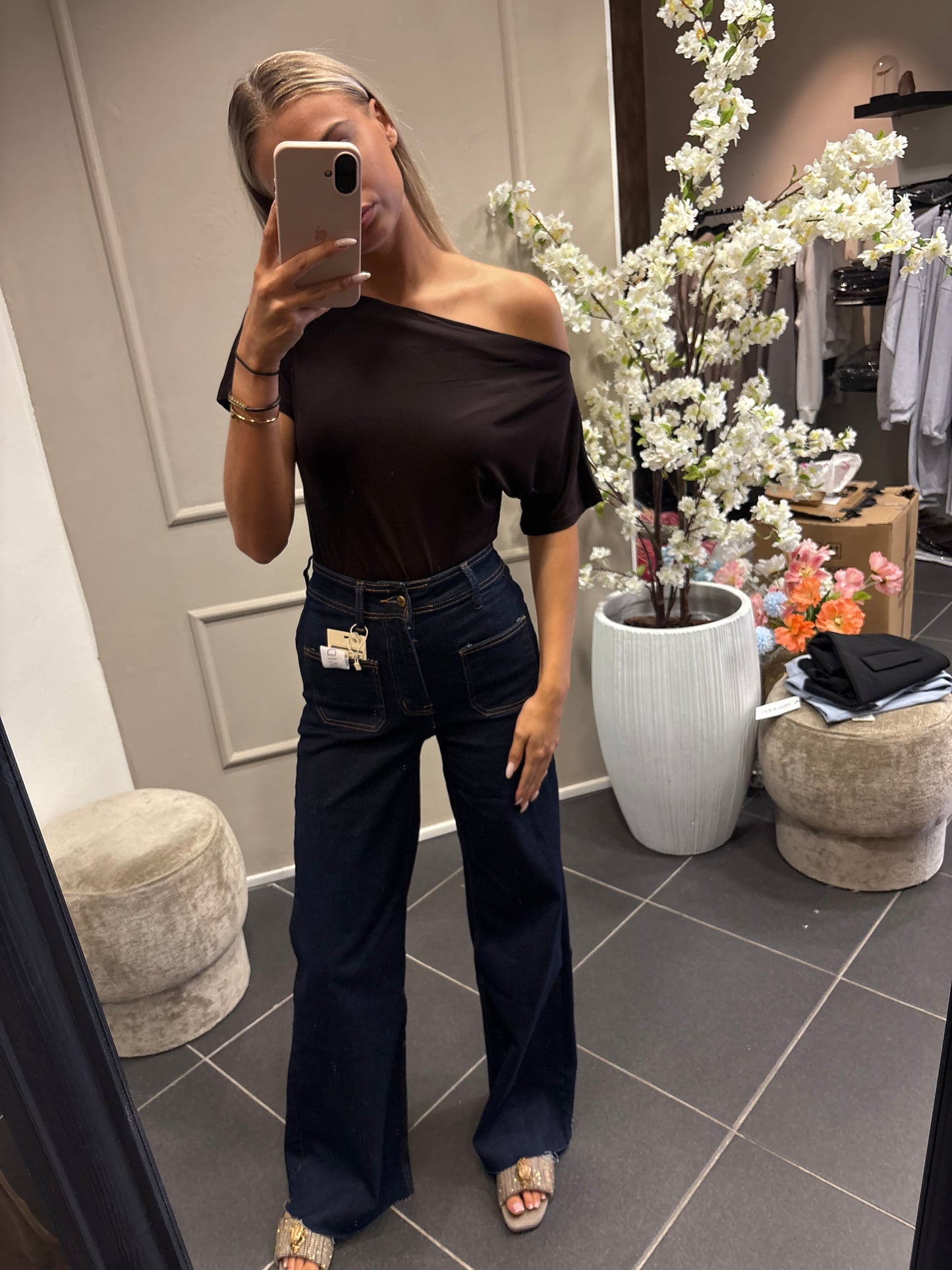 Gina top - Bruin