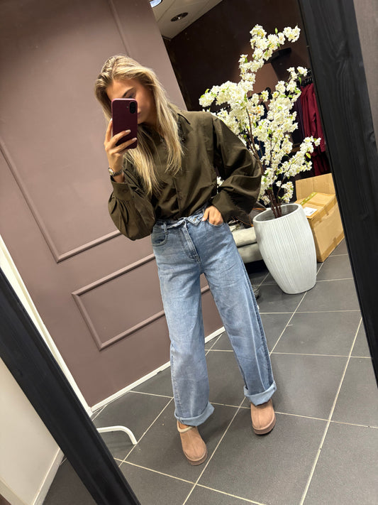 Maria blouse - Bruin