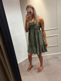 Summer dress short - Khaki