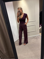 Nina top - aubergine