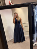 Linn dress - Blauw
