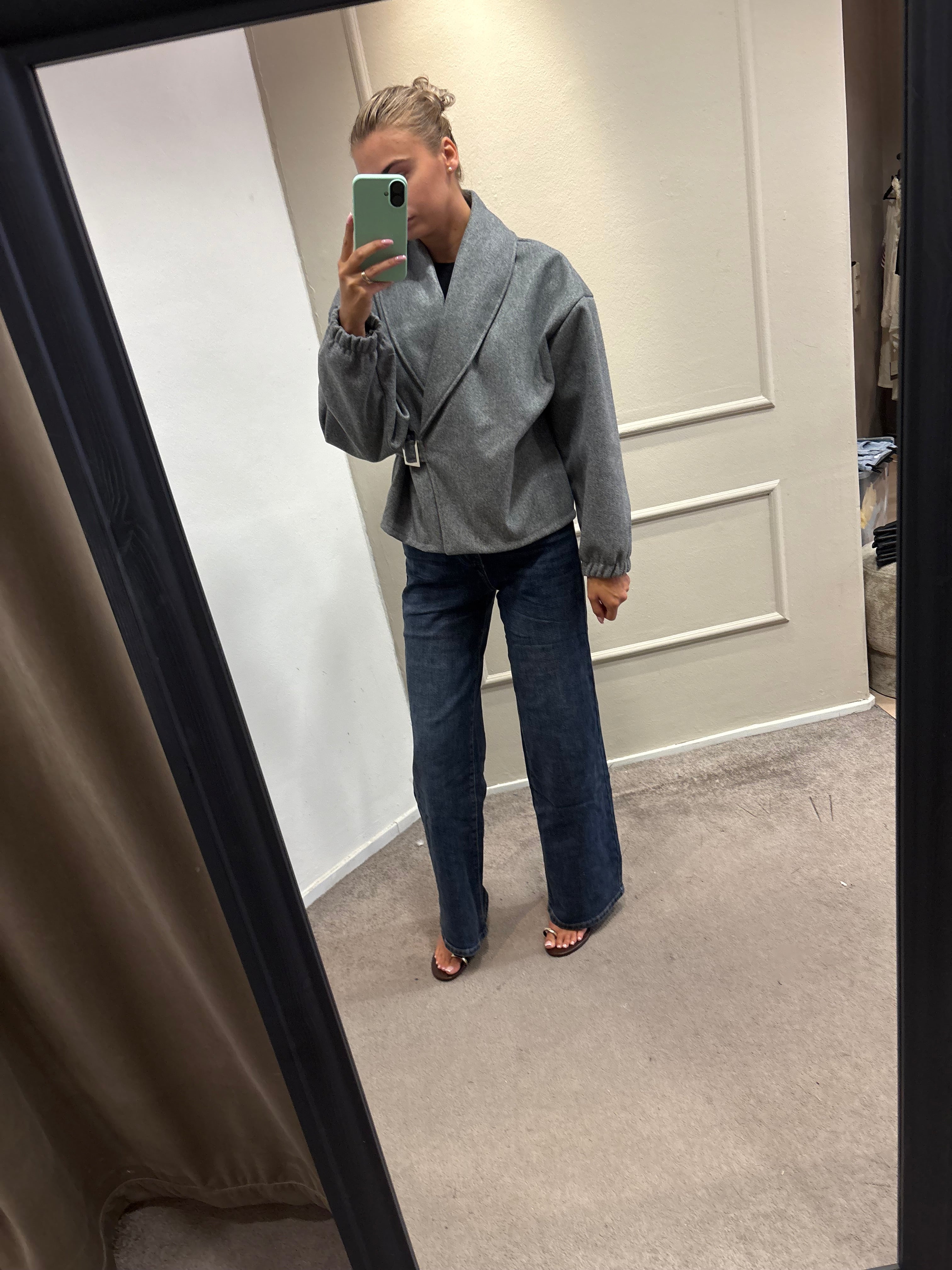 Vilt jacket - Grijs