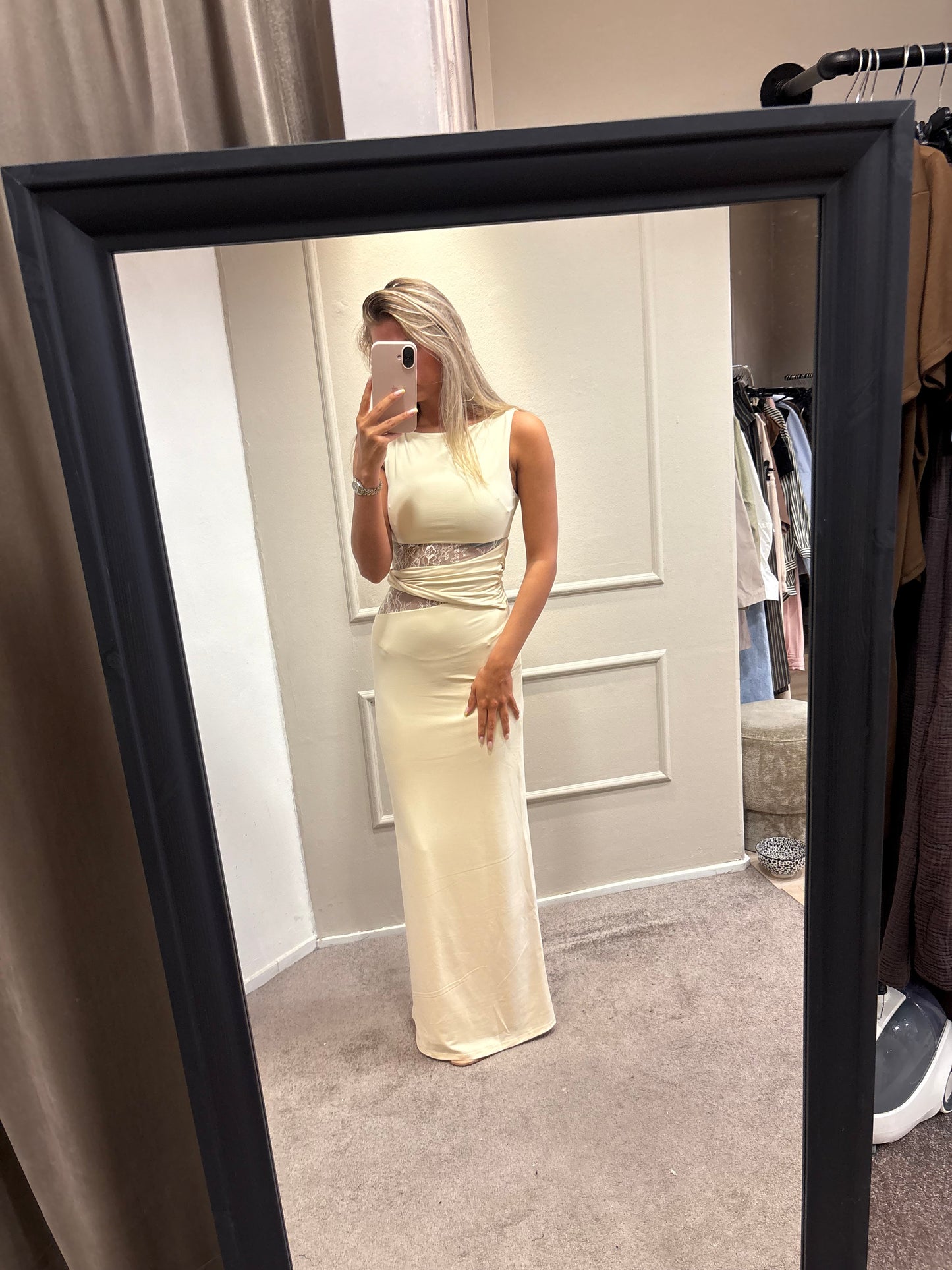 Naomi dress - Geel