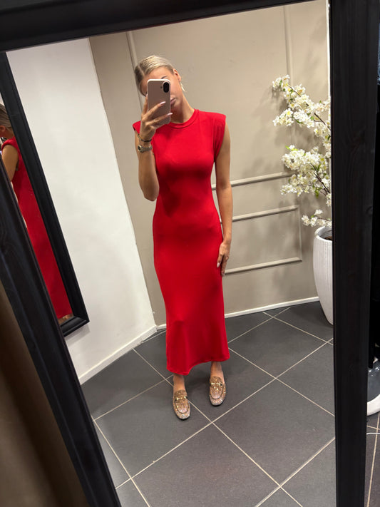 JENNY DRESS -ROOD