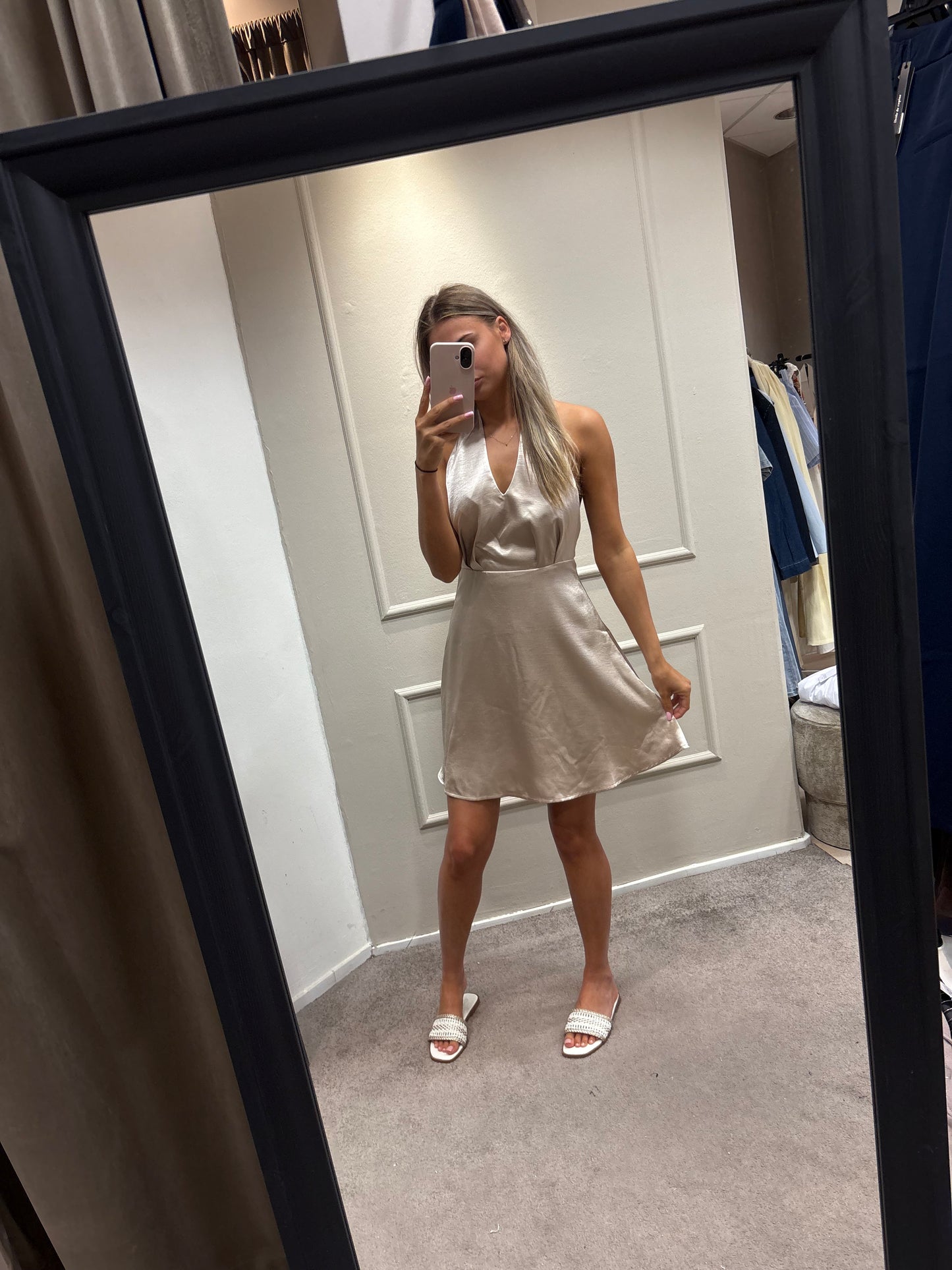 Satin dress