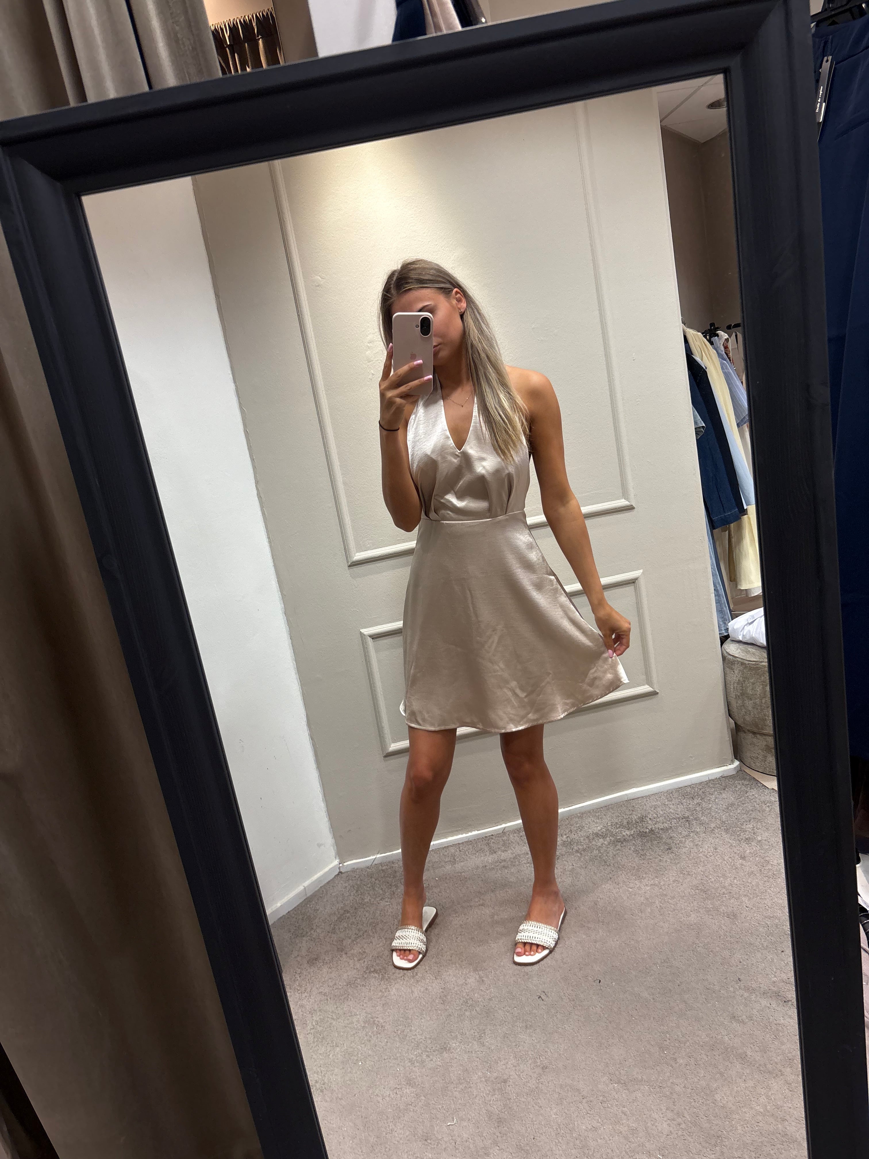 Satin dress