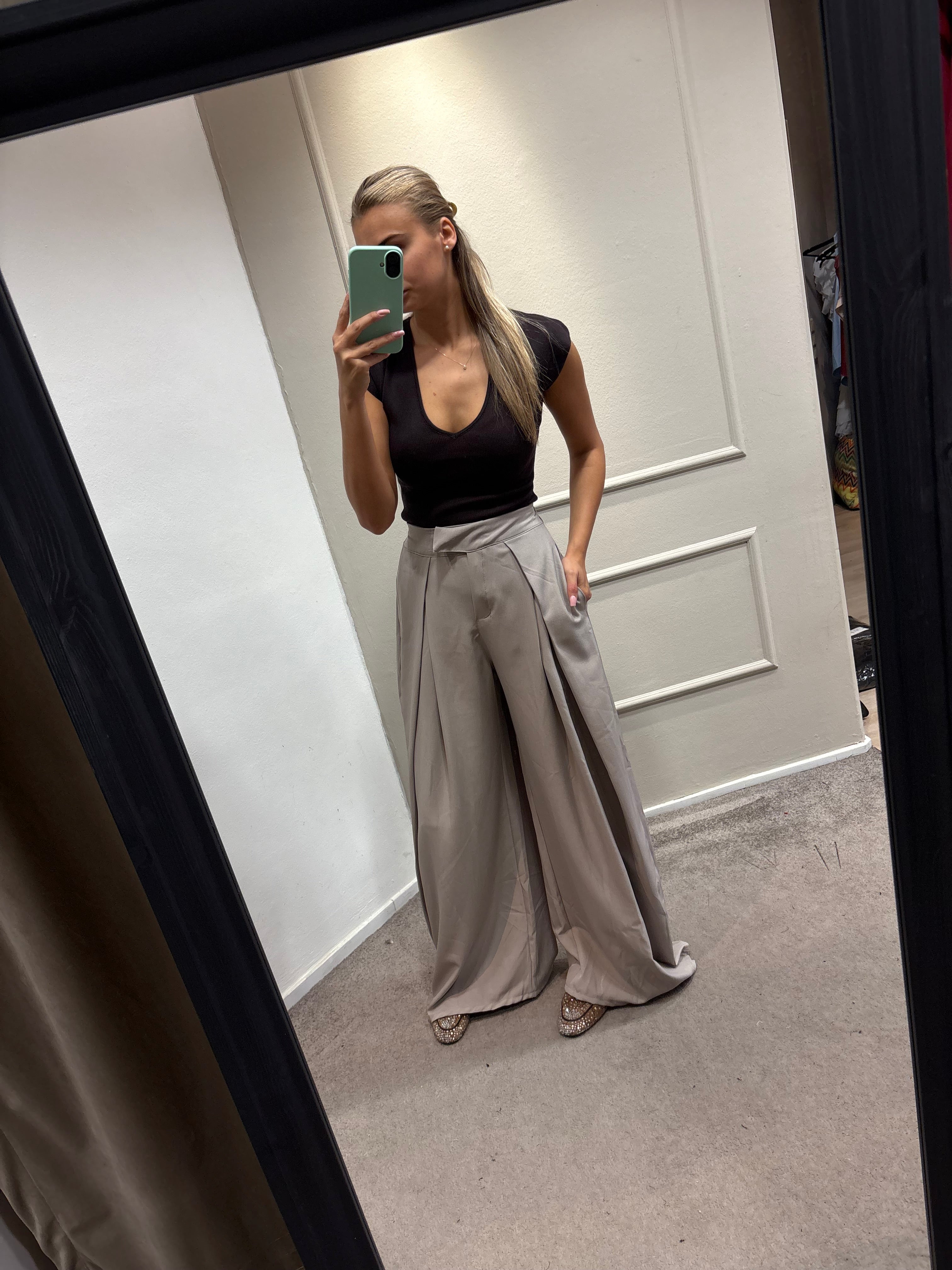 Quin pantalon - Taupe