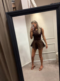 Lace top - Bruin
