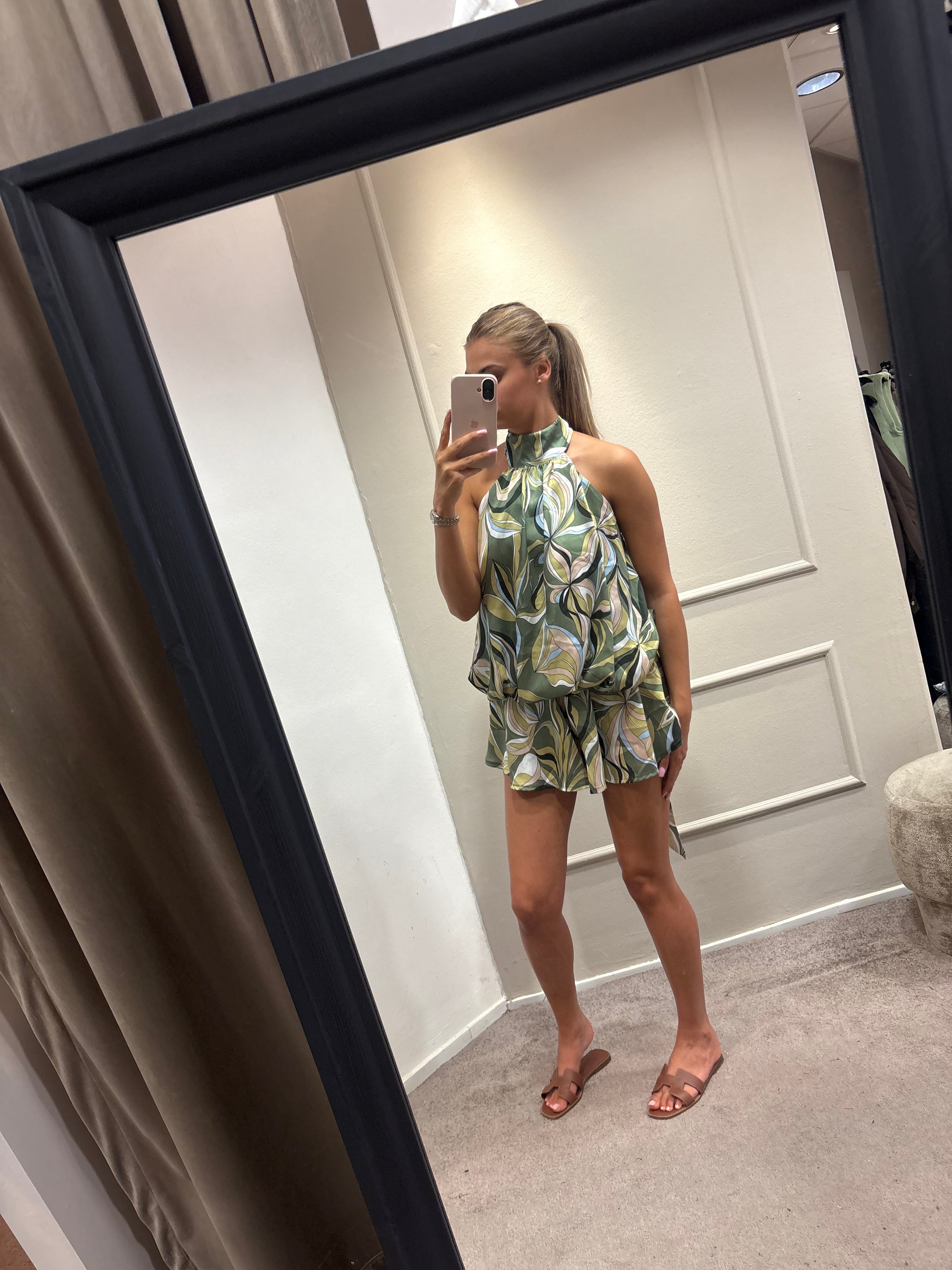 Summer playsuit - Groen