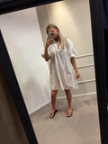 Short dress - Beige