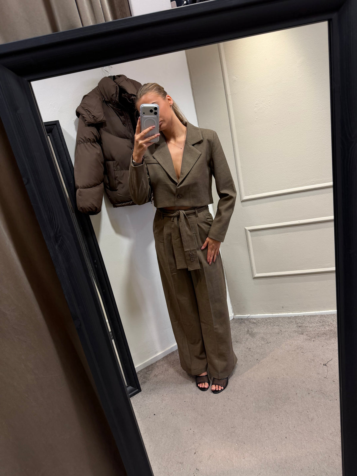 Sanne blazer - Taupe