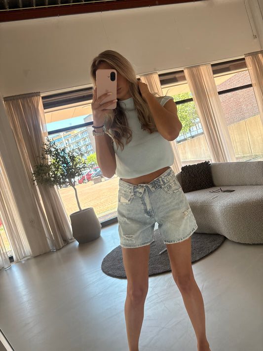 Denim short