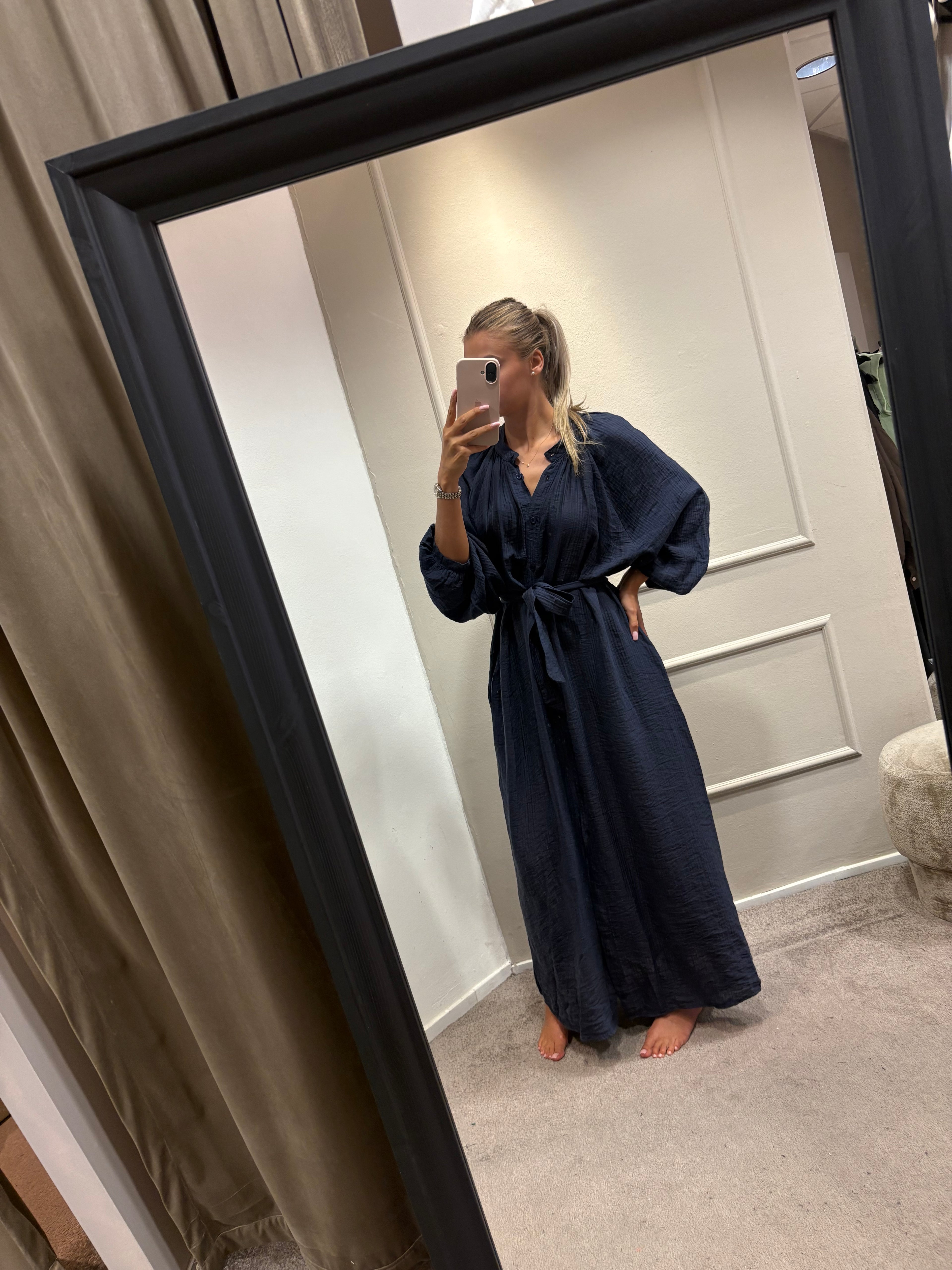 Ashley dress - Blauw