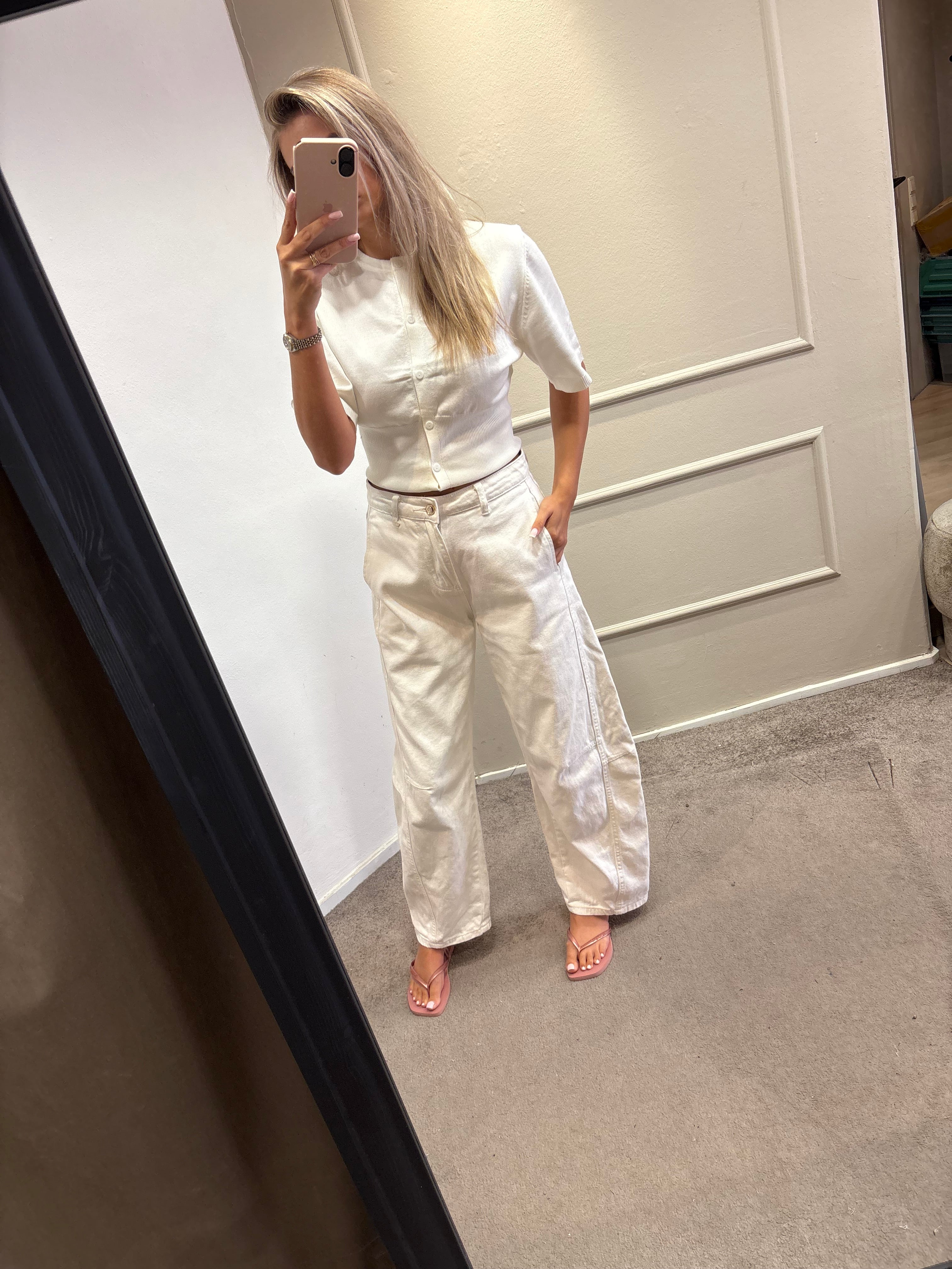 Shania top - Wit