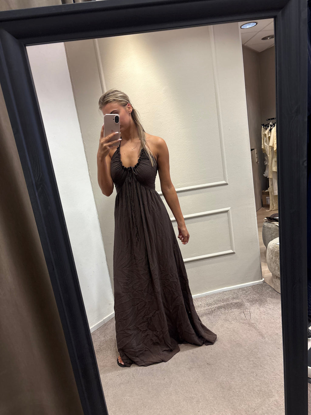 Nica dress - Bruin