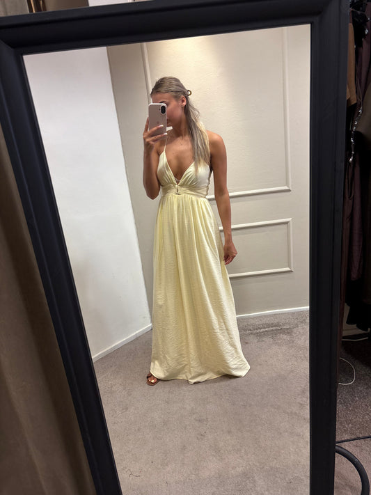 Oliva dress - Geel