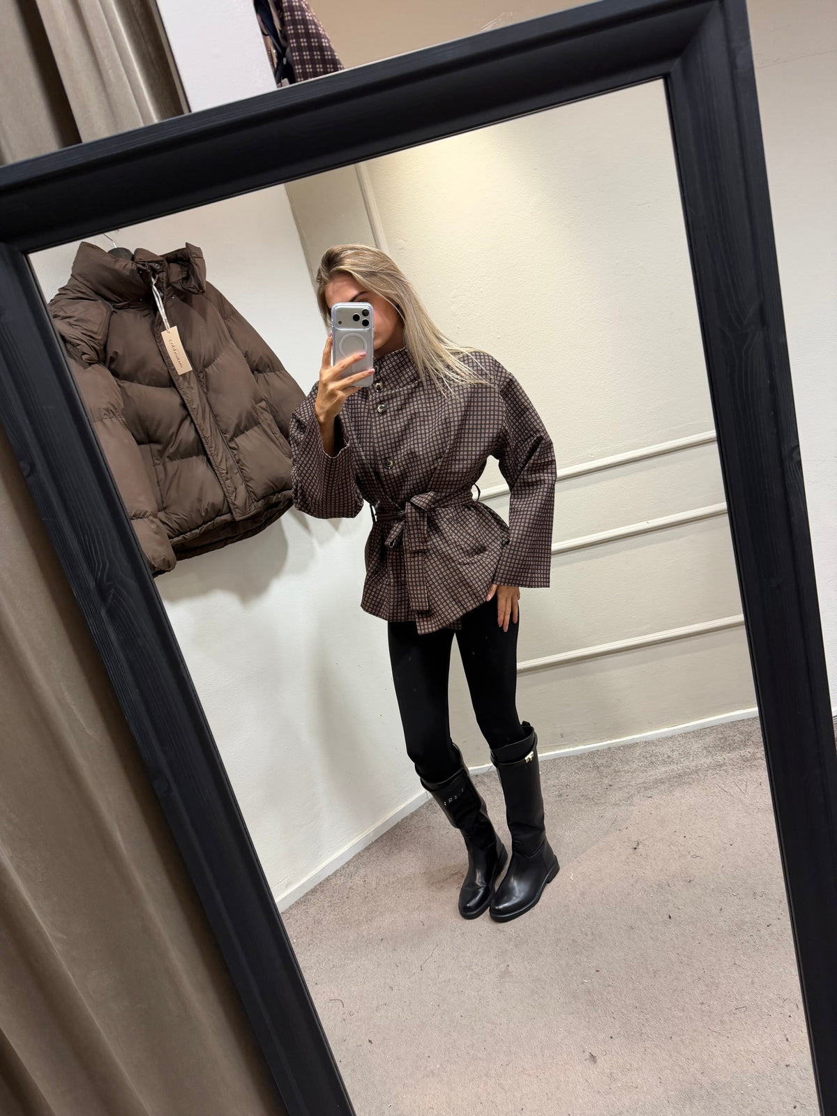 Nikki jacket - Bruin