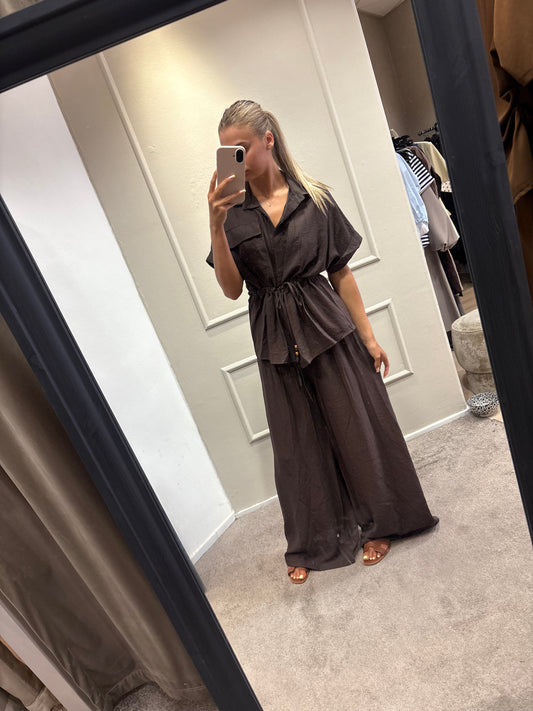 Romy set - Bruin