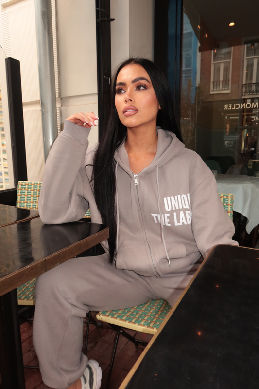 UNIQUE THE LABEL ELYANA JOGGER - MOCHA