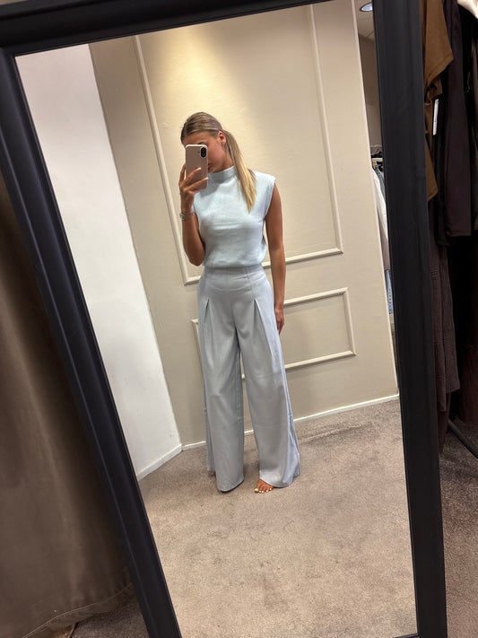 Meike top - Blauw