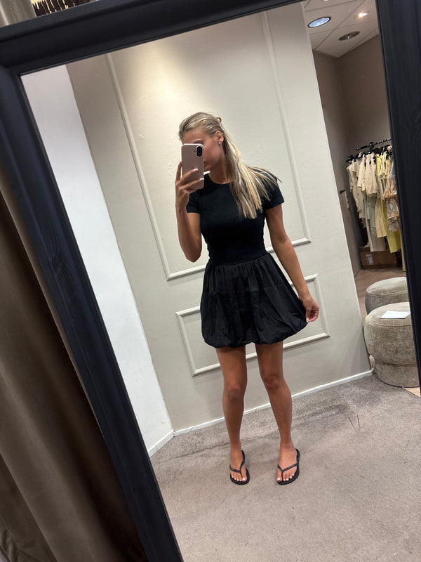 Balloon dress - Zwart