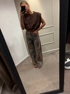 Glitter jeans