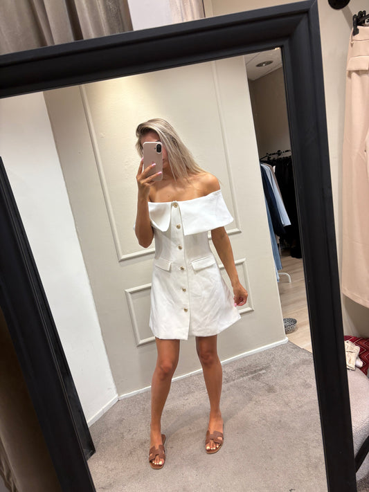 Michelle dress - Wit