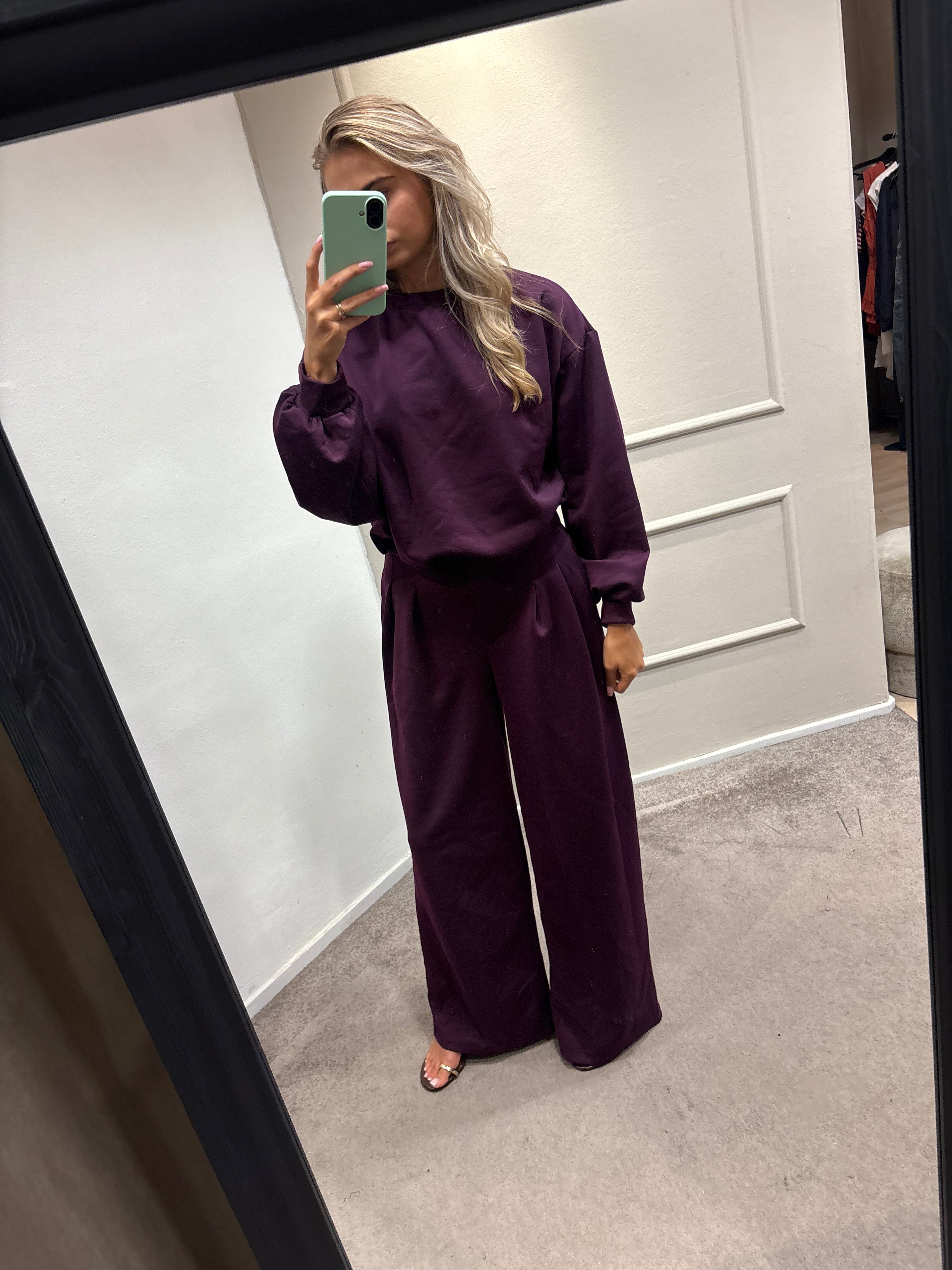 Lotte set - Aubergine