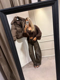 Brown jeans
