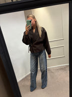 Vilt jacket - Bruin