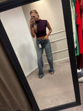 Basic top - Aubergine