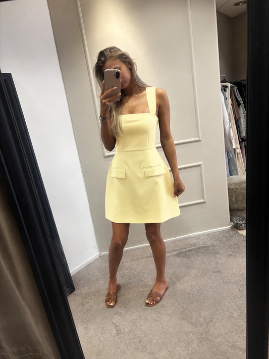 Love dress - Geel