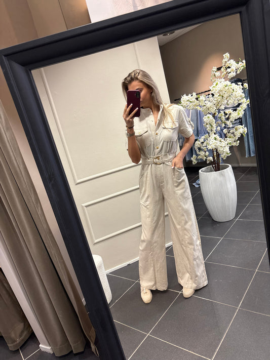 Linnen jumpsuit