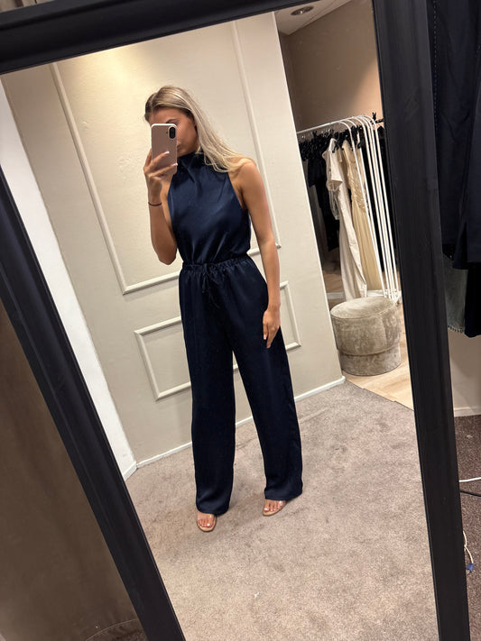 Satin set - Blauw