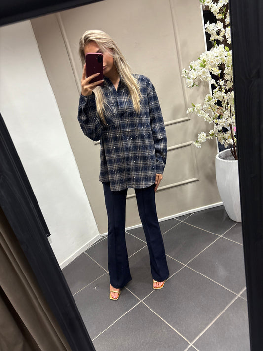 Michelle blouse - Blauw