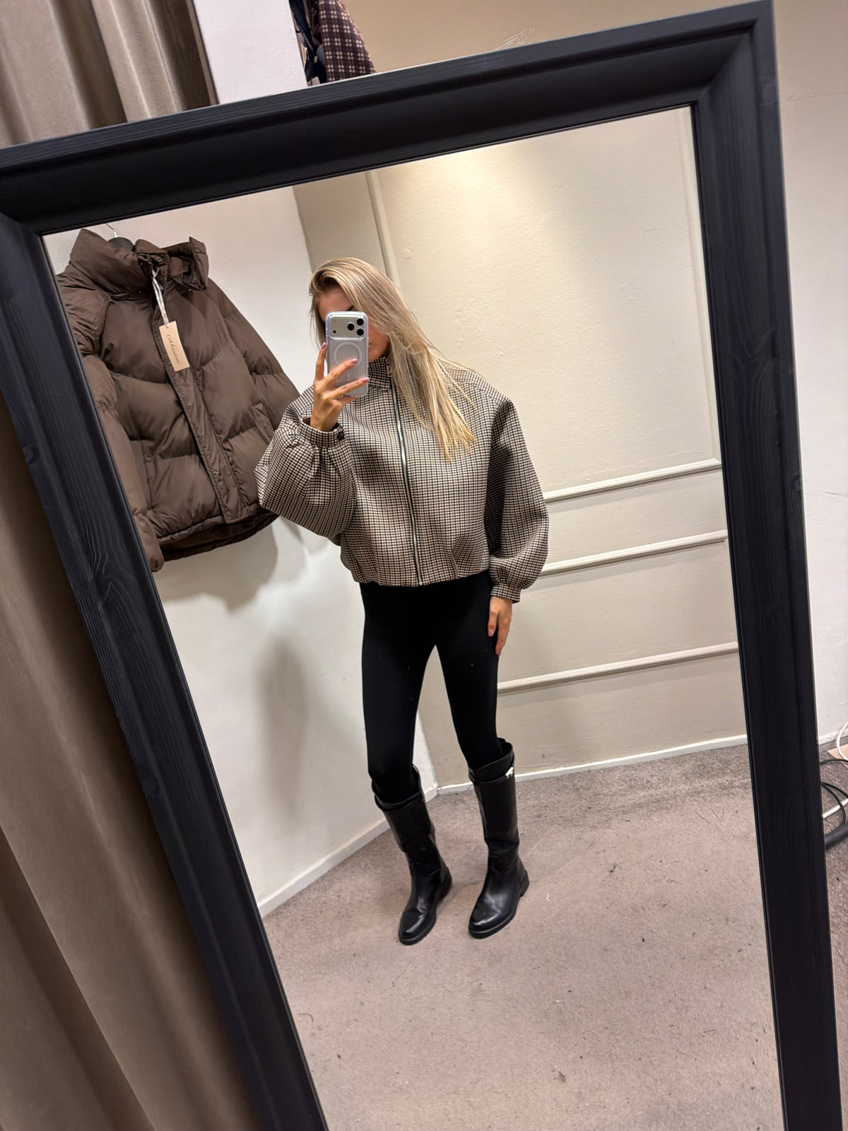 Chels jacket - Geruit