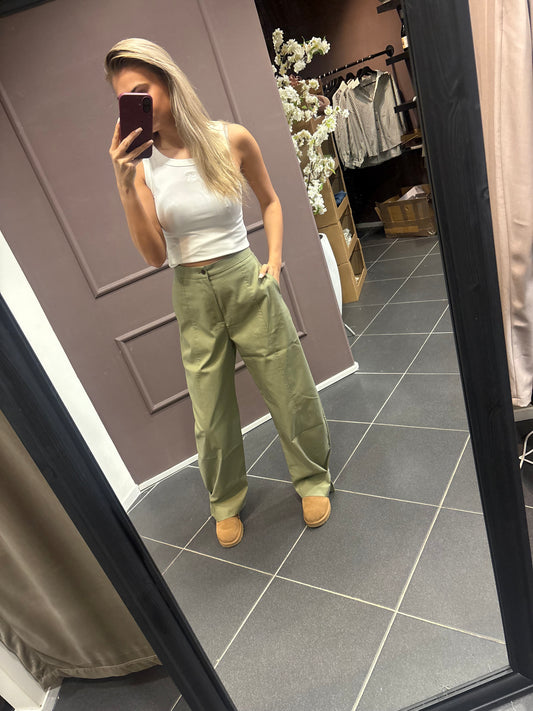 Shania pantalon - Groen