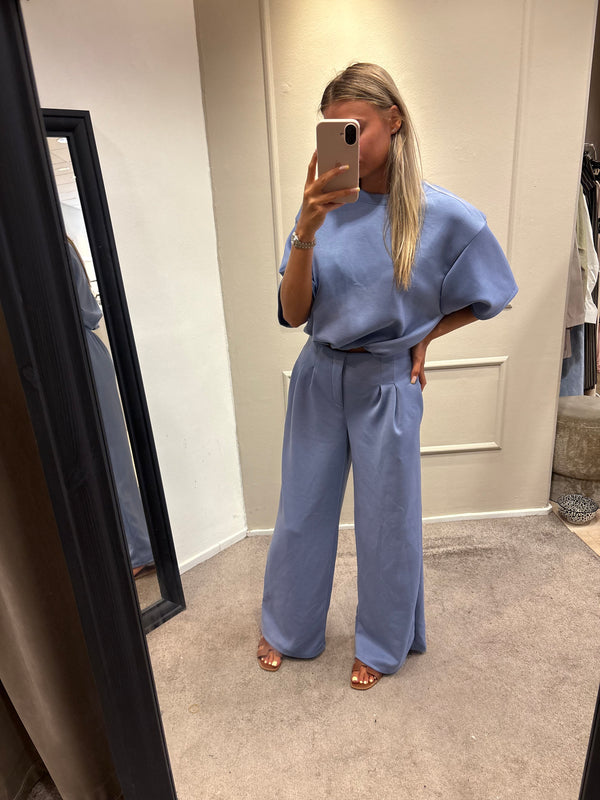 Chill set long - Jeans blauw