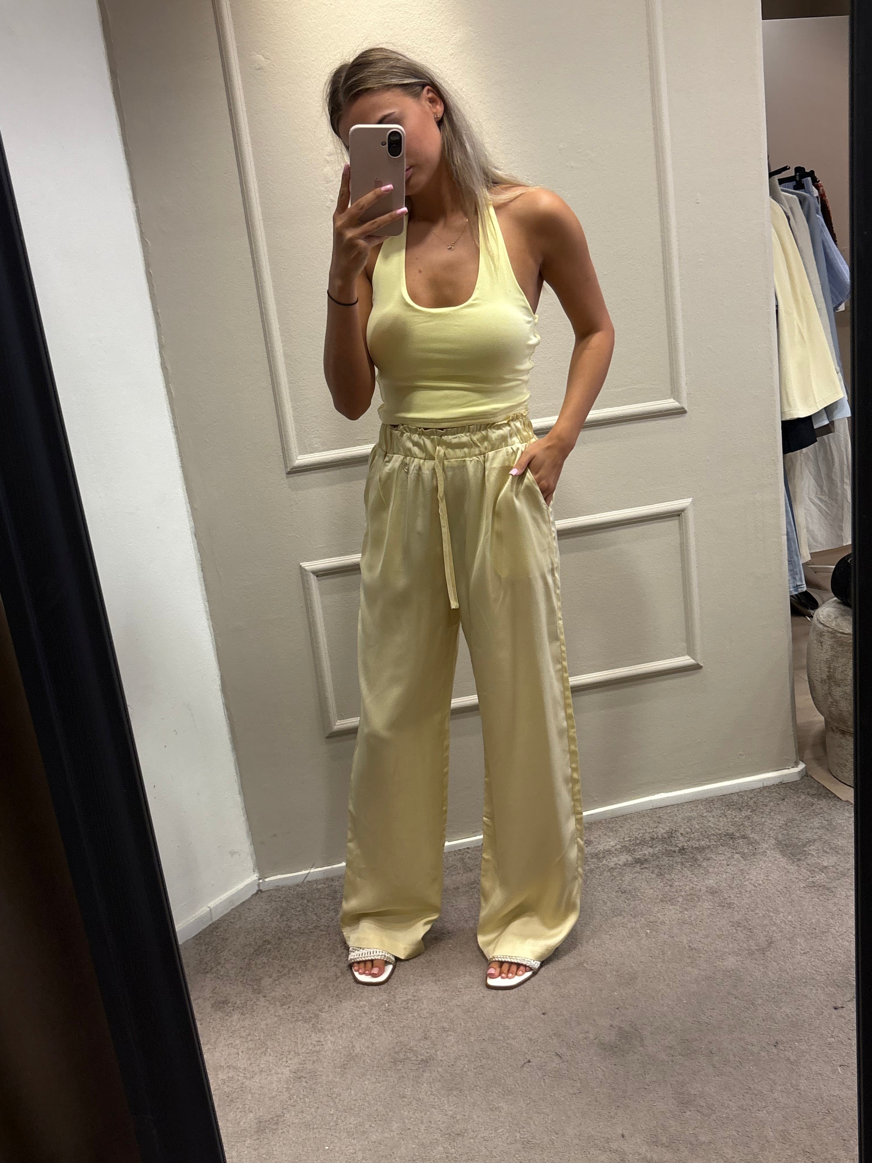 Luna top - Geel