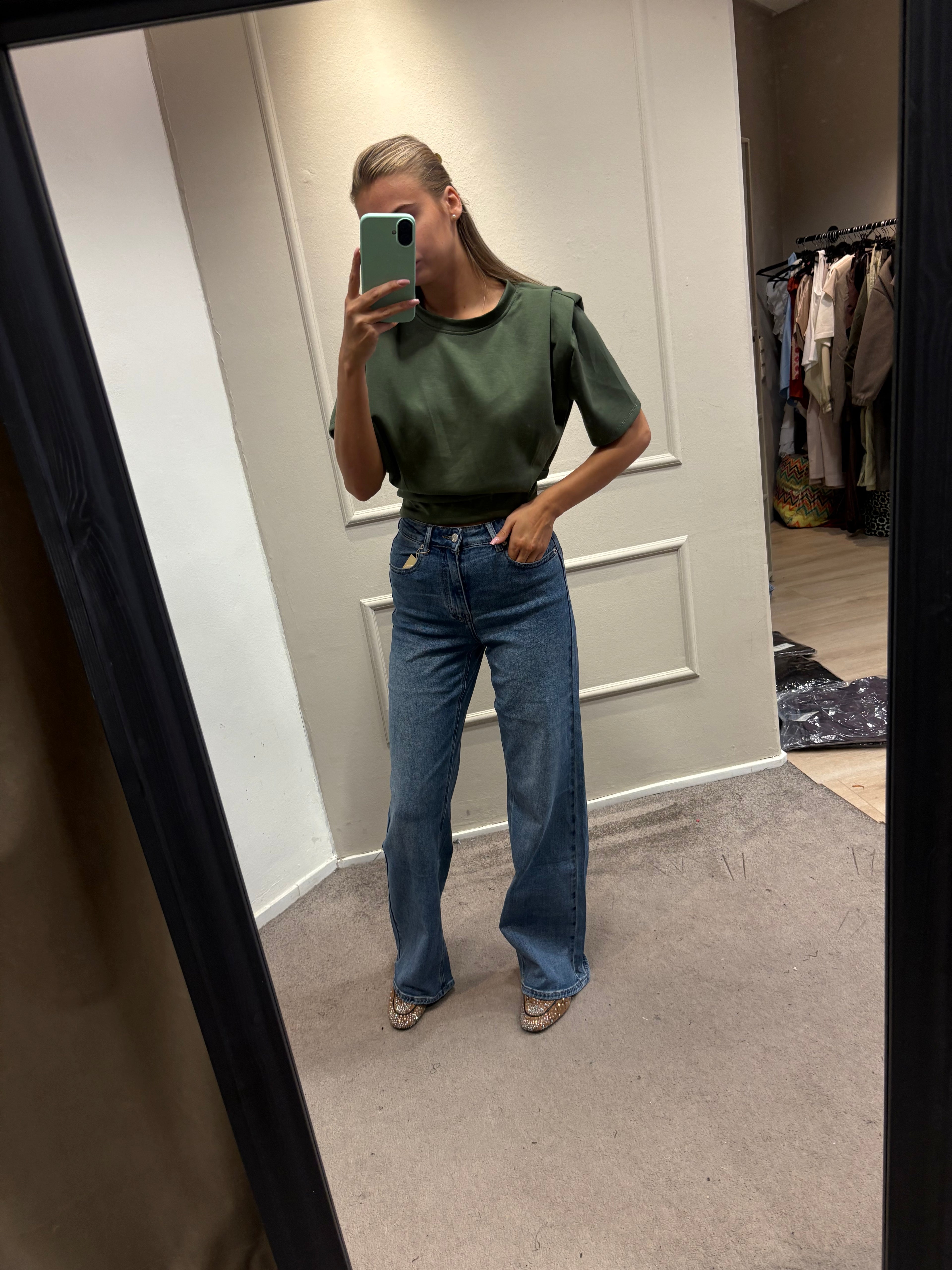 Margot top - Groen
