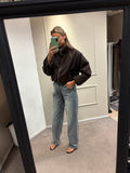 Vilt jacket - Bruin