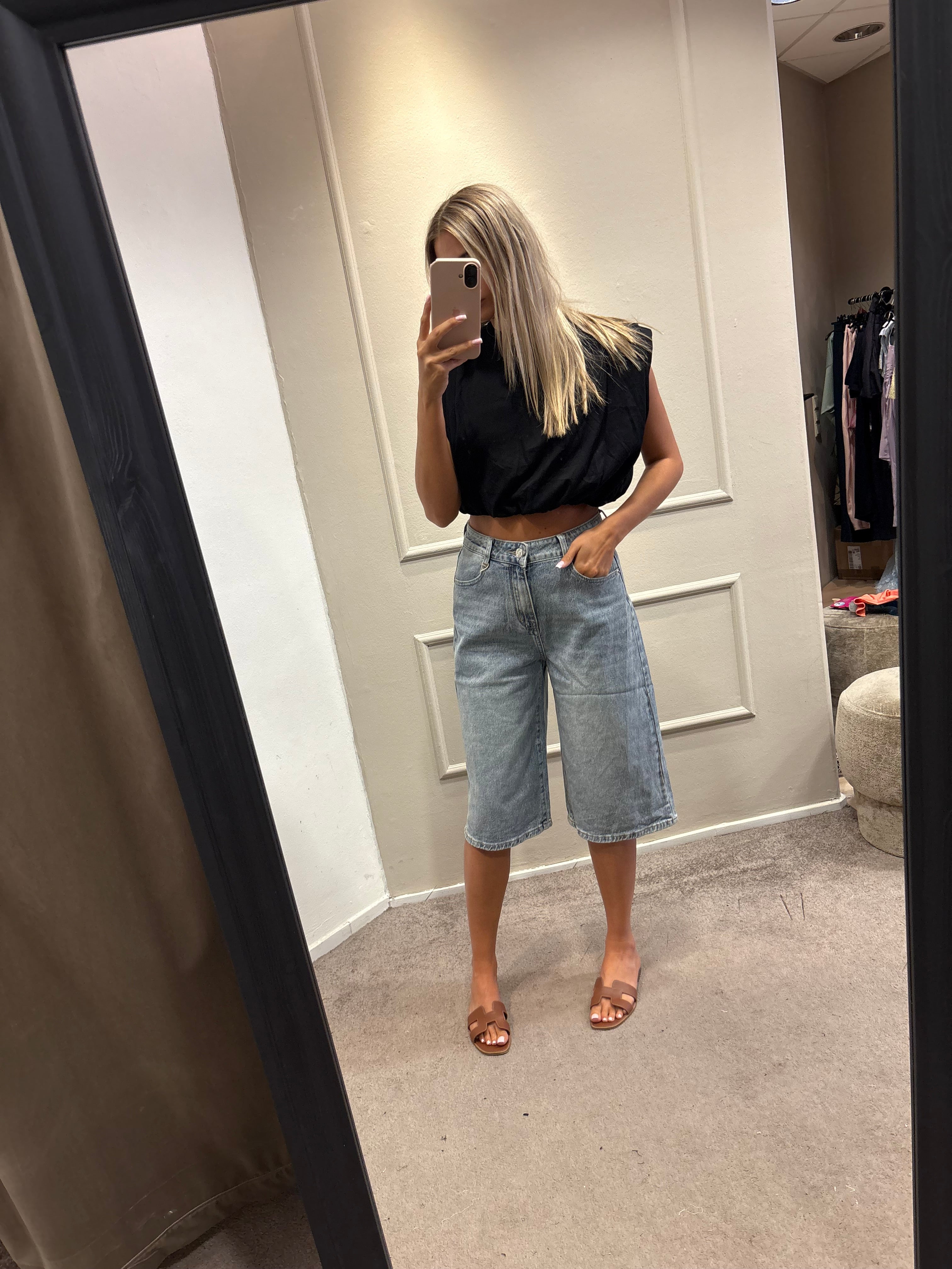 Basic shirt - Zwart