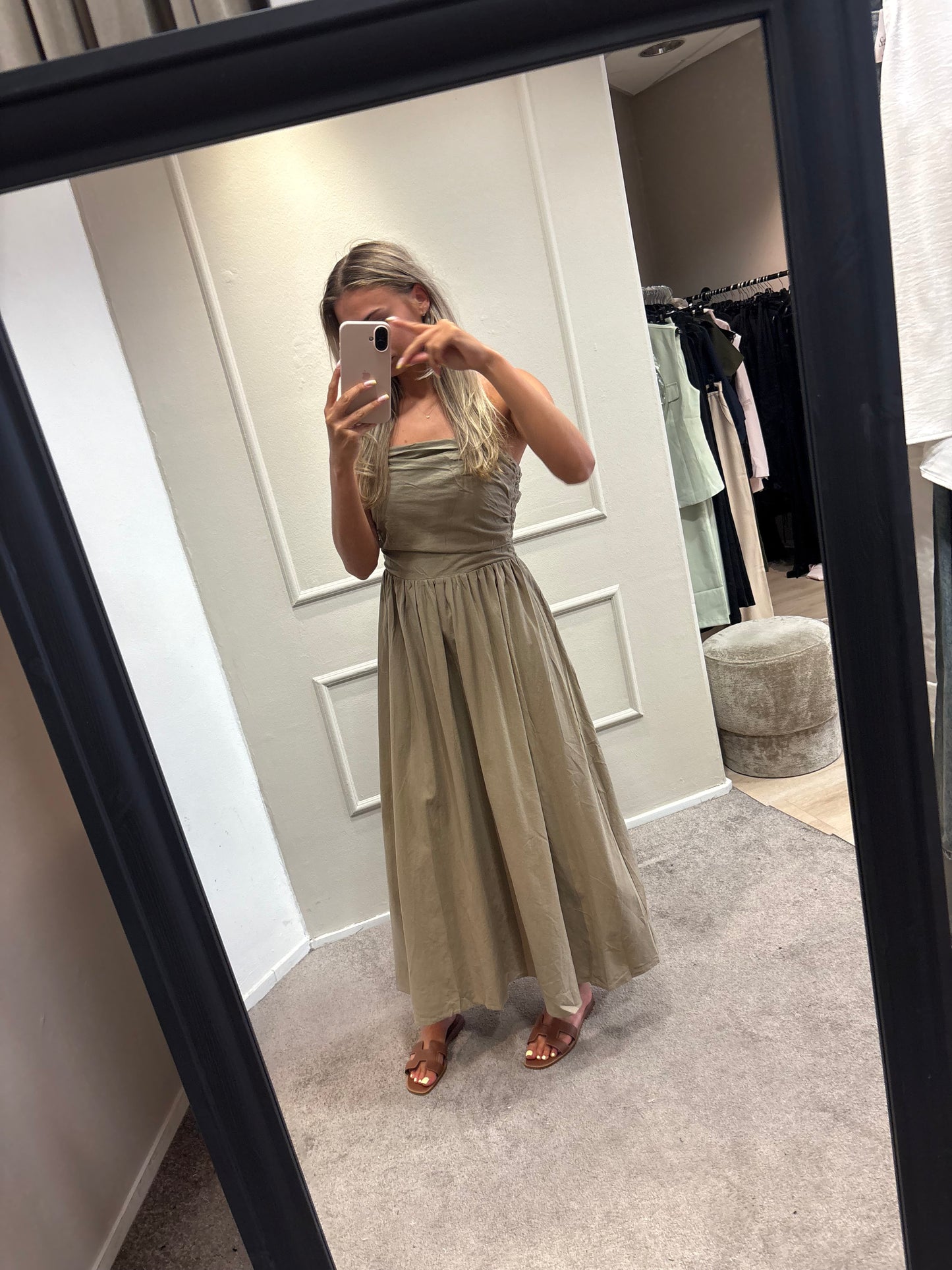 Meike dress - taupe