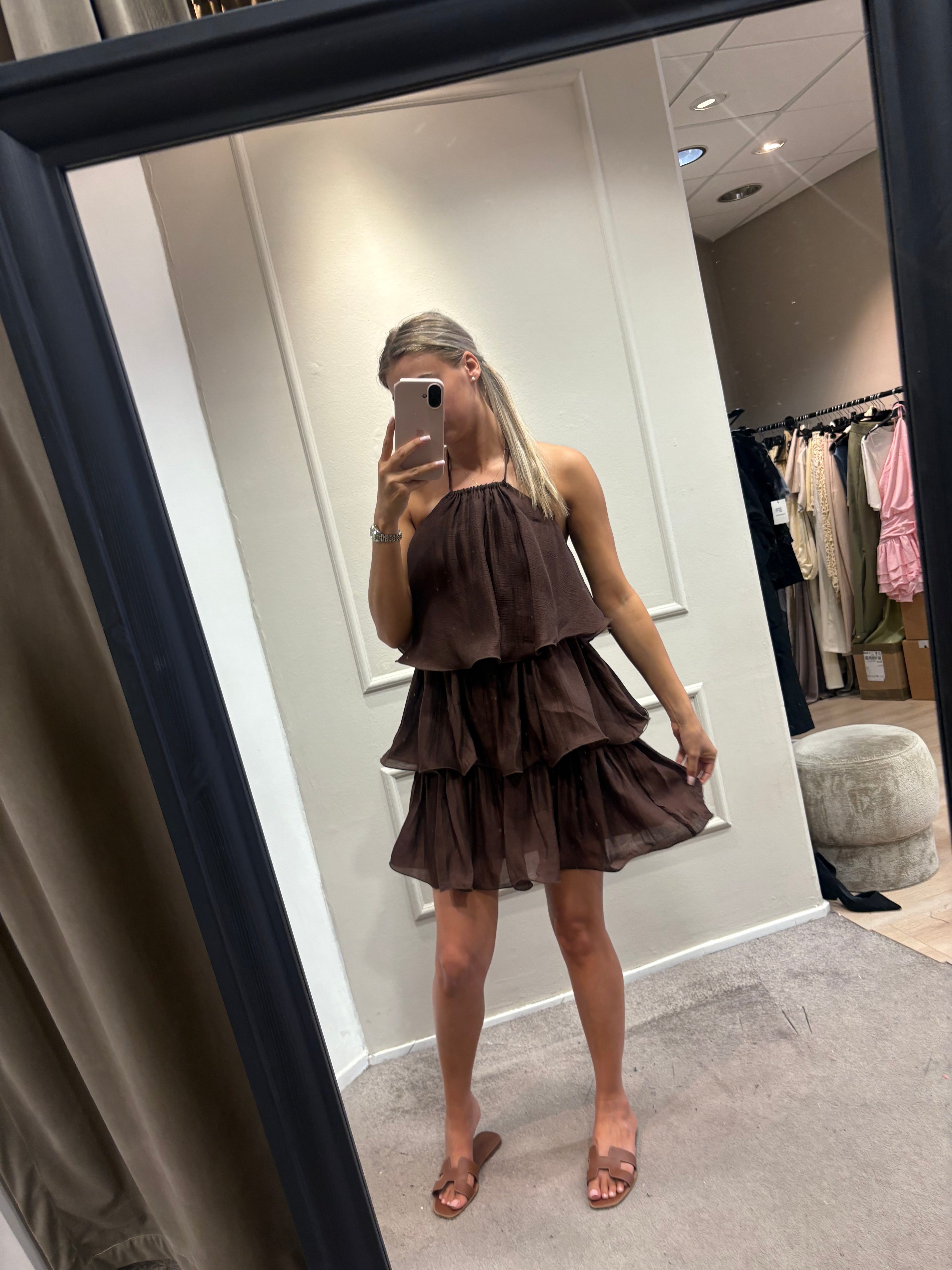 Romee dress - Bruin